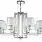 Люстра Crystal Lux NICOLAS SP-PL8 NICKEL/WHITE