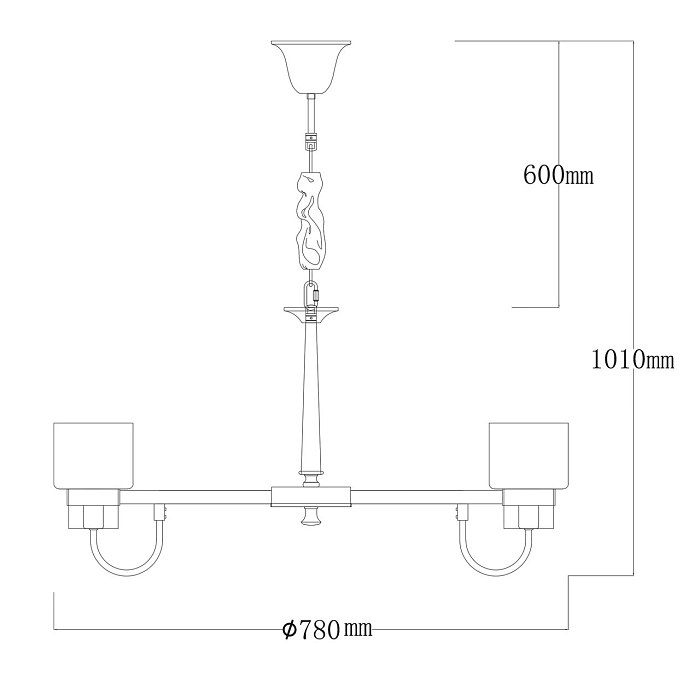 Люстра MW-Light 483015108